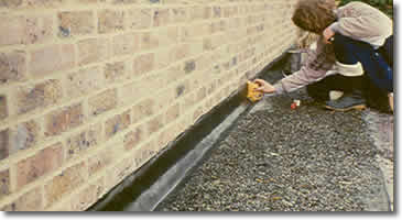 Flat roof to wall Flashing Tape application, UK