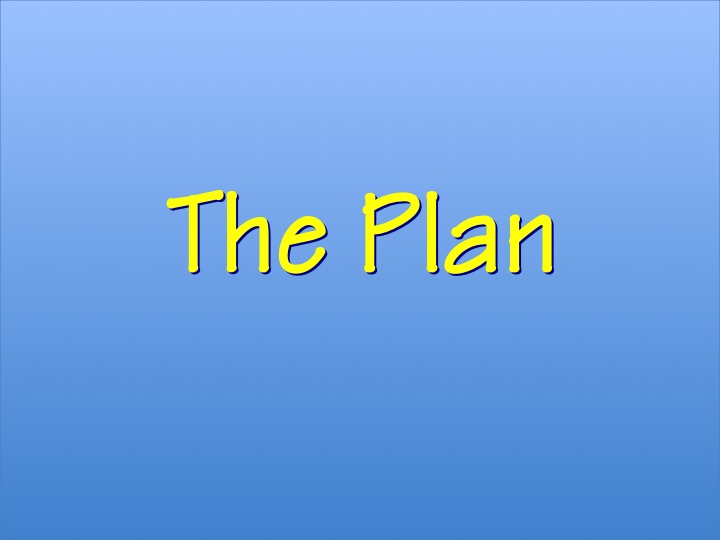 The Plan