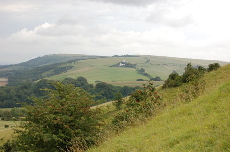 Jack and Jill from Wolstonbury Hill, Sussex