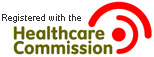 Registered with the Healthcare Commission